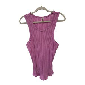 Anthropologie Pink Purple Women's Tank Top - Size Large - Excellent Condition